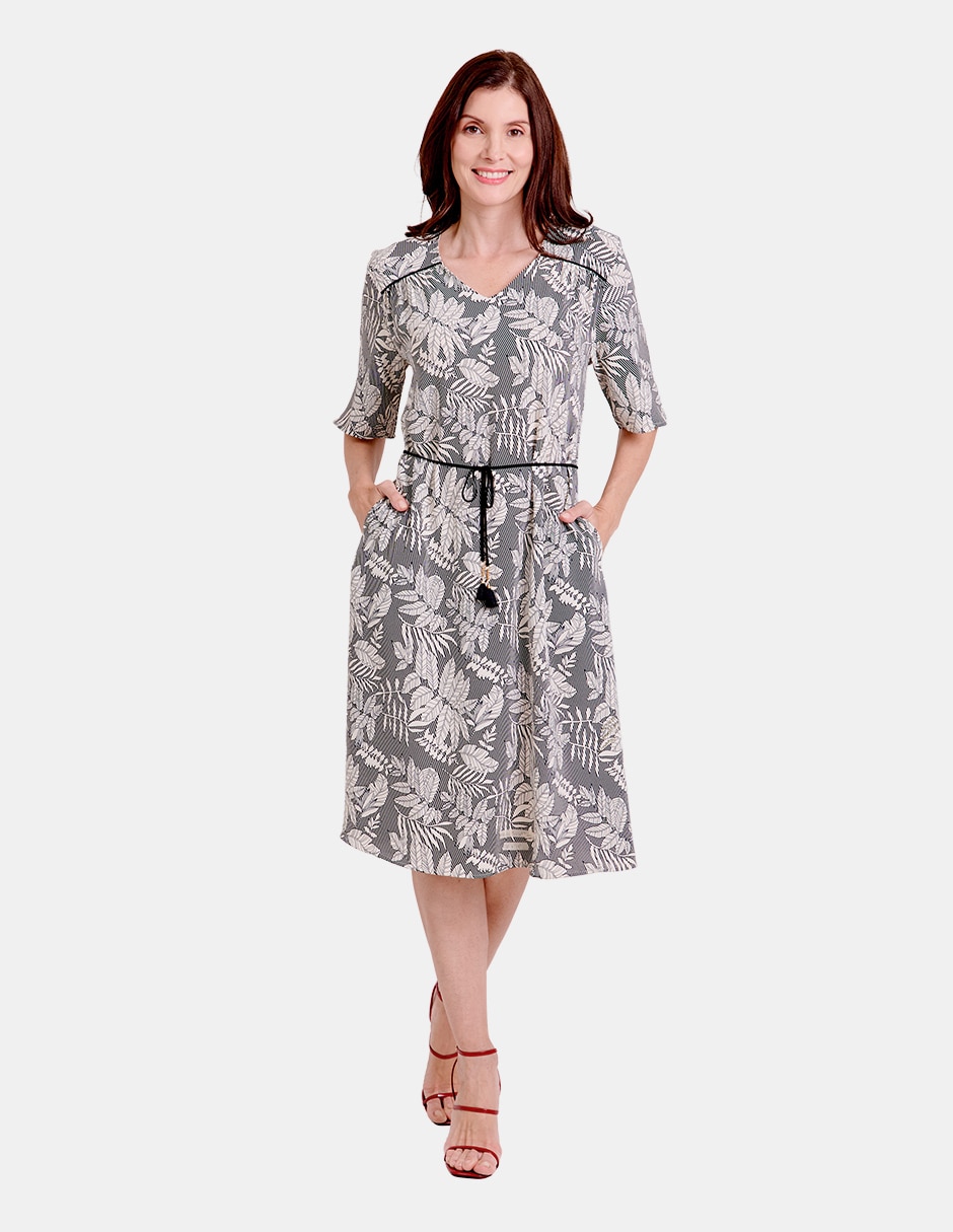 Vestido largo casual para mujer 3