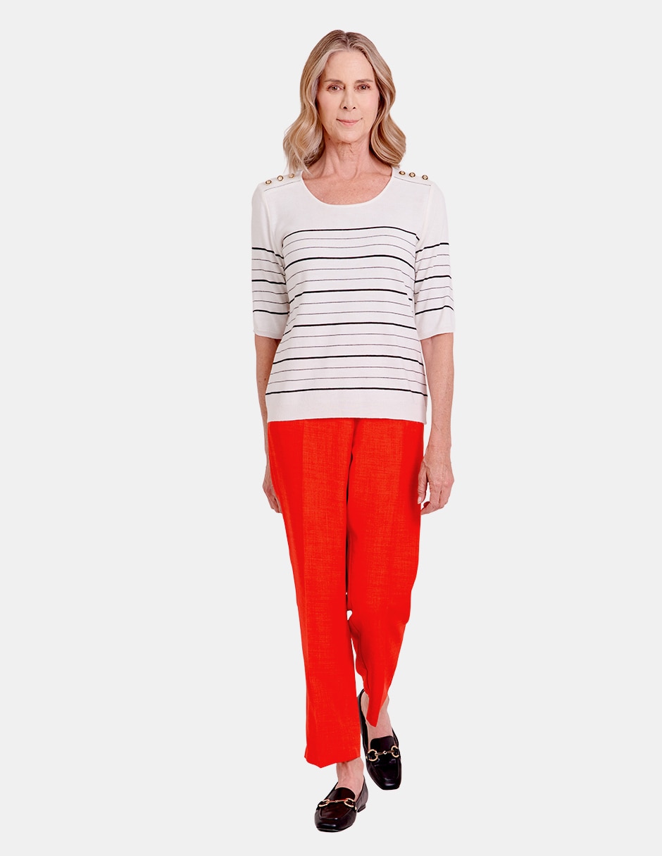 Blusa manga al codo para mujer 2
