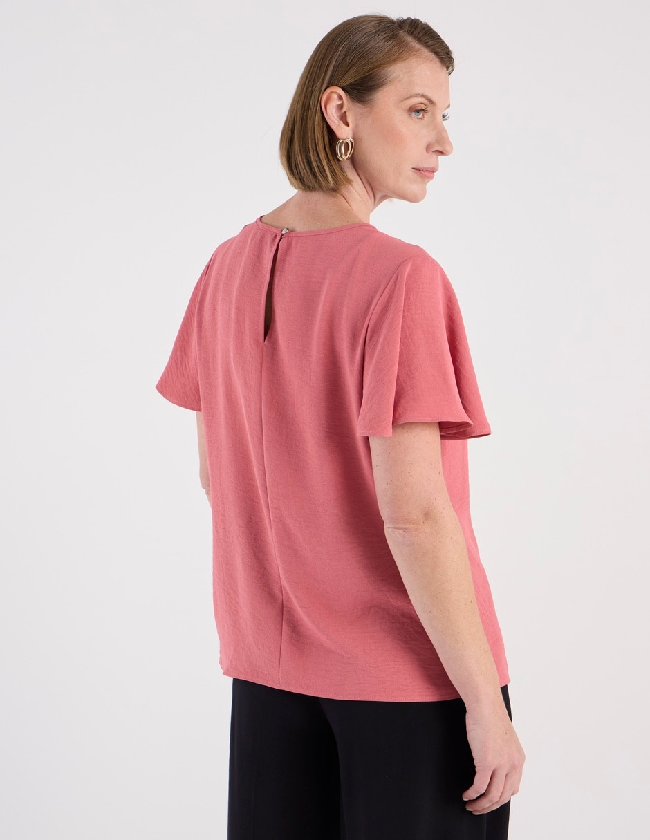 Blusa manga corta para mujer 6