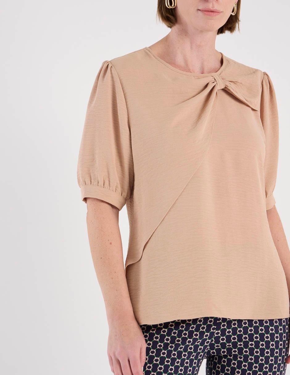 Blusa manga corta para mujer 4