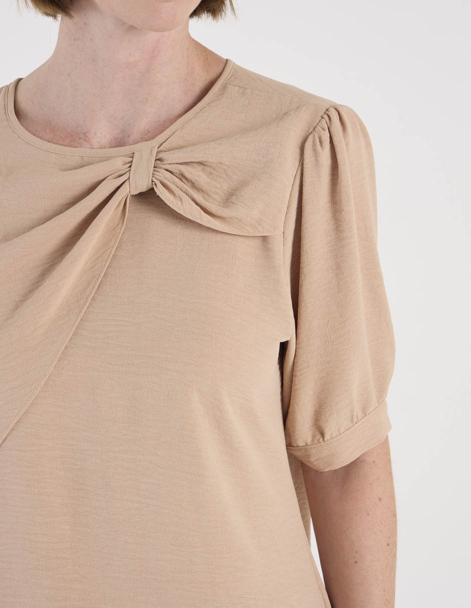 Blusa manga corta para mujer 5