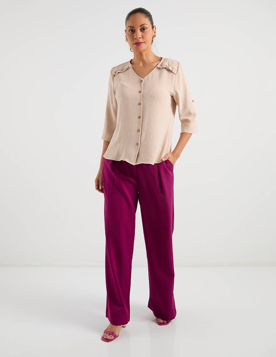 Blusa manga 3/4 para mujer 3