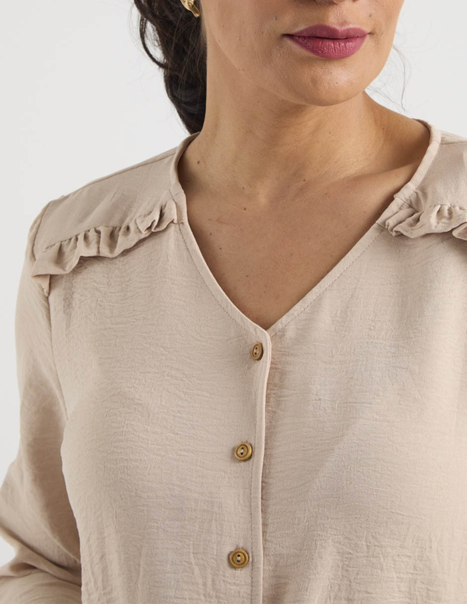 Blusa manga 3/4 para mujer 4
