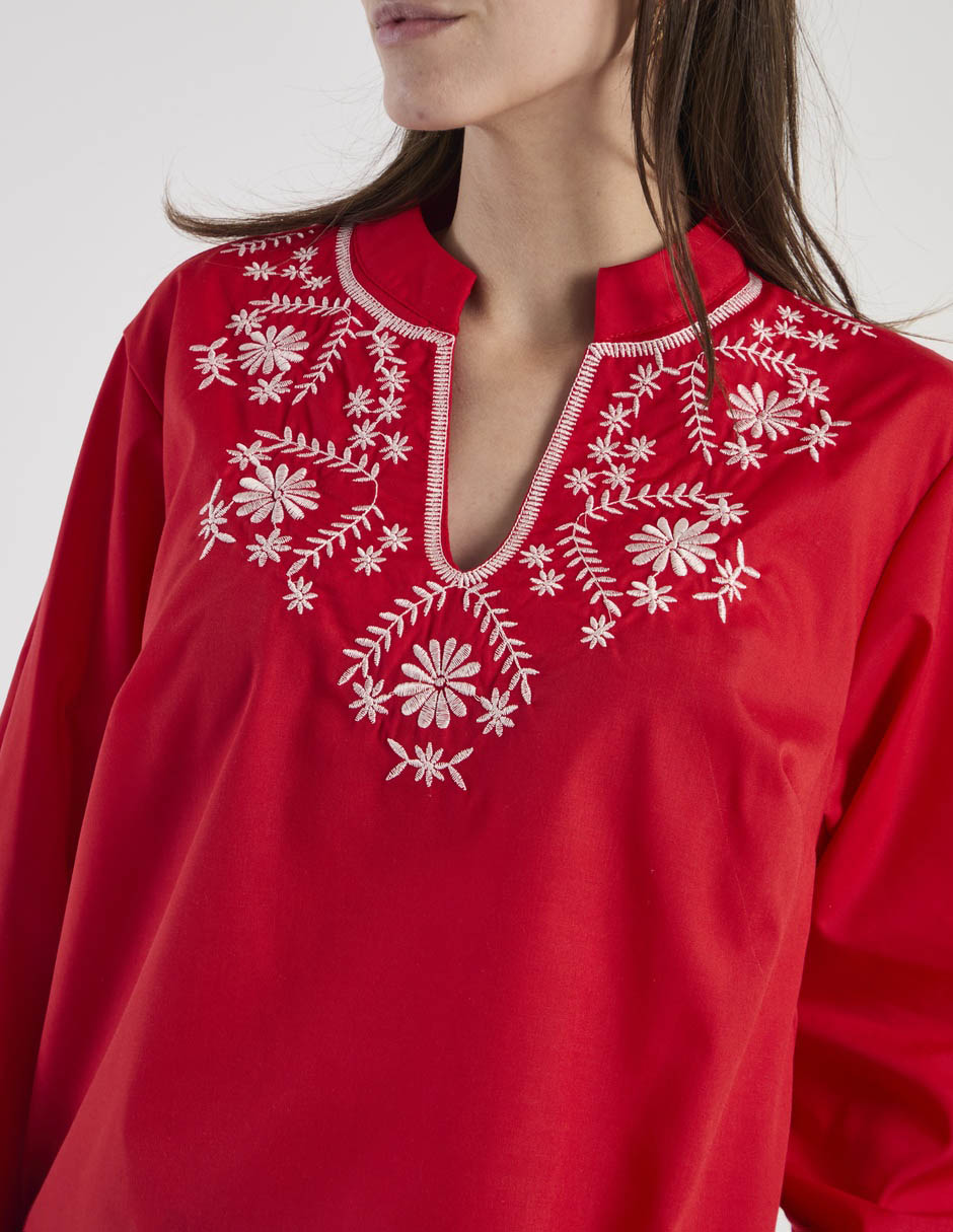 Blusa manga larga para mujer 4