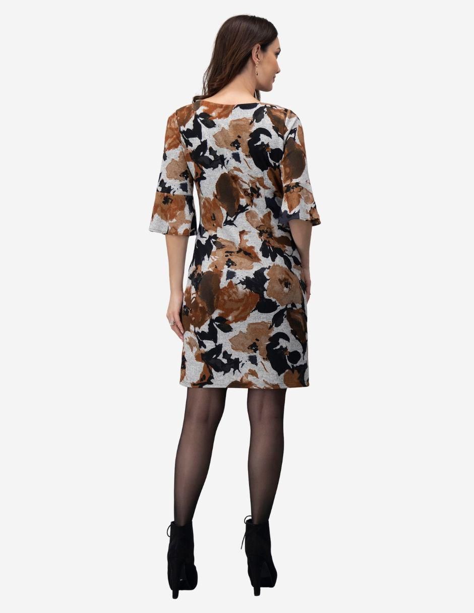 Vestido a la rodilla casual para mujer 3