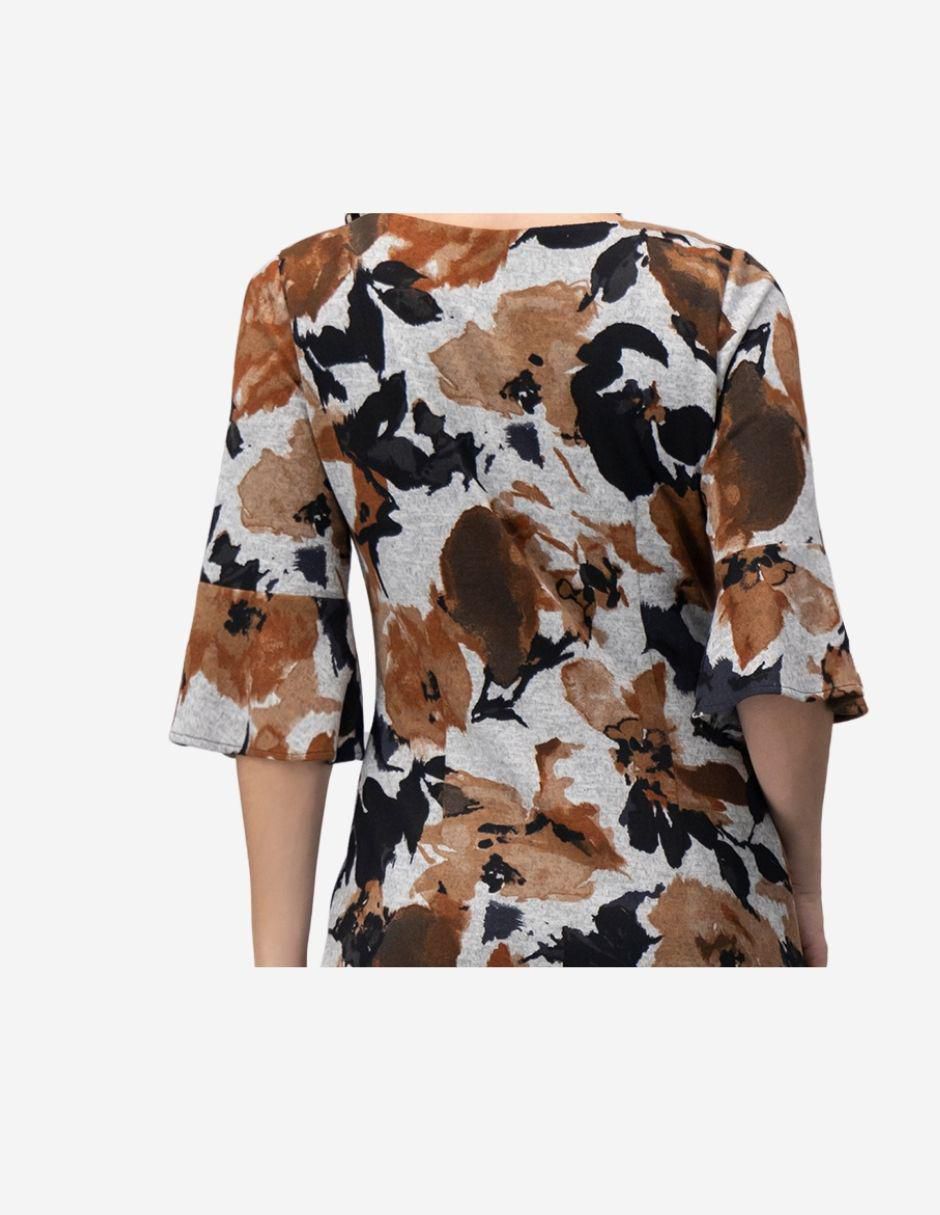 Vestido a la rodilla casual para mujer 7