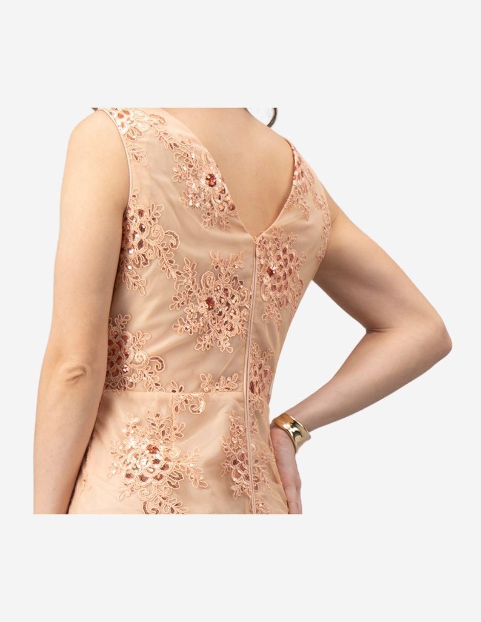 Vestido a la rodilla casual para mujer 4