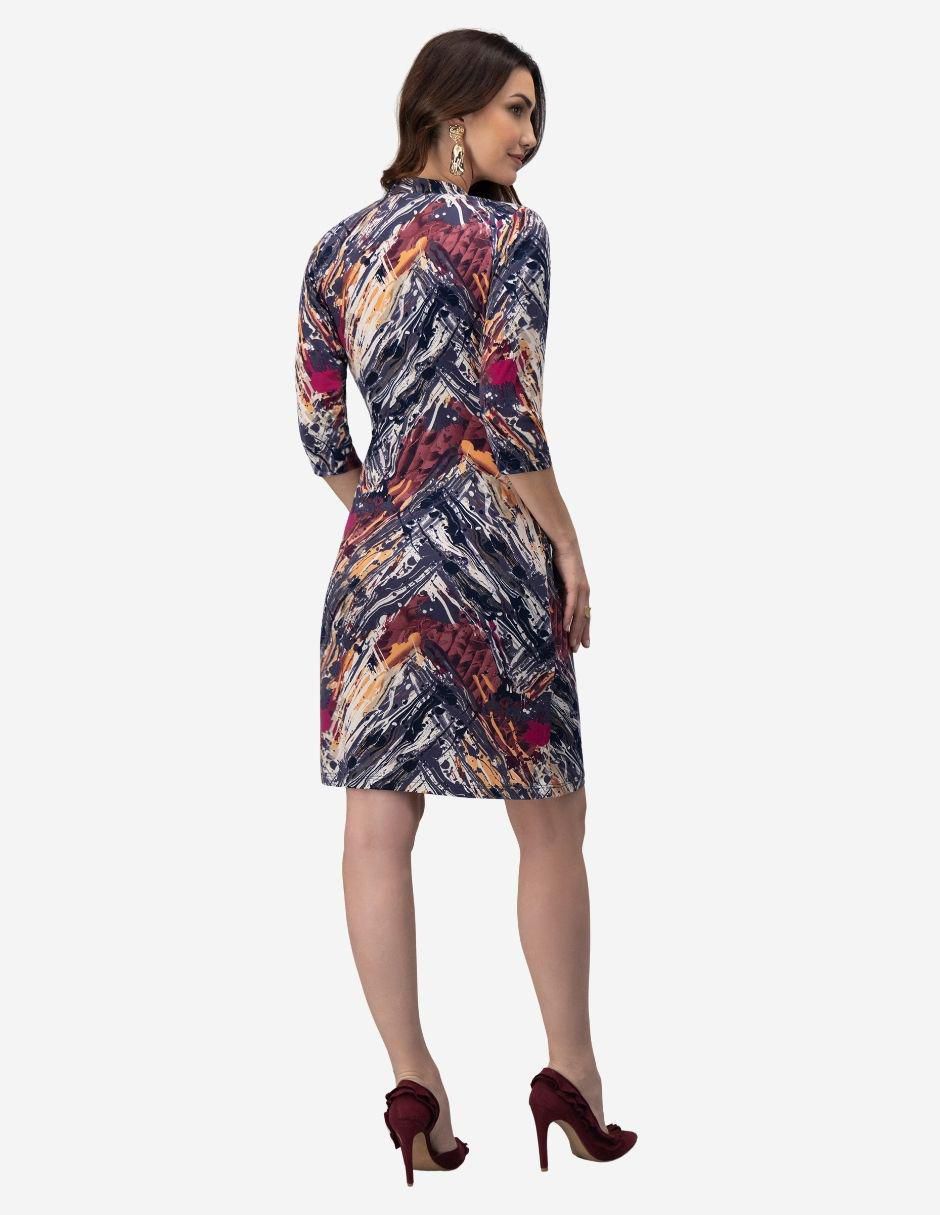 Vestido a la rodilla casual para mujer 3