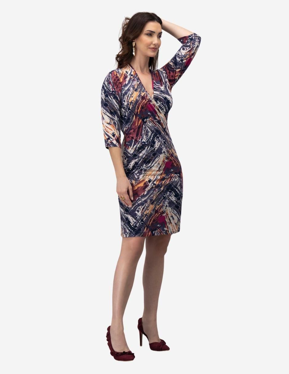 Vestido a la rodilla casual para mujer 5
