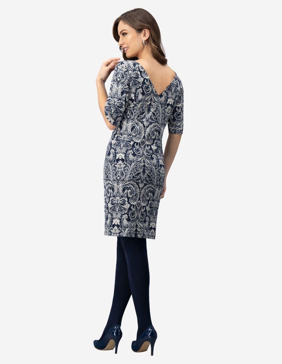 Vestido a la rodilla casual para mujer 2