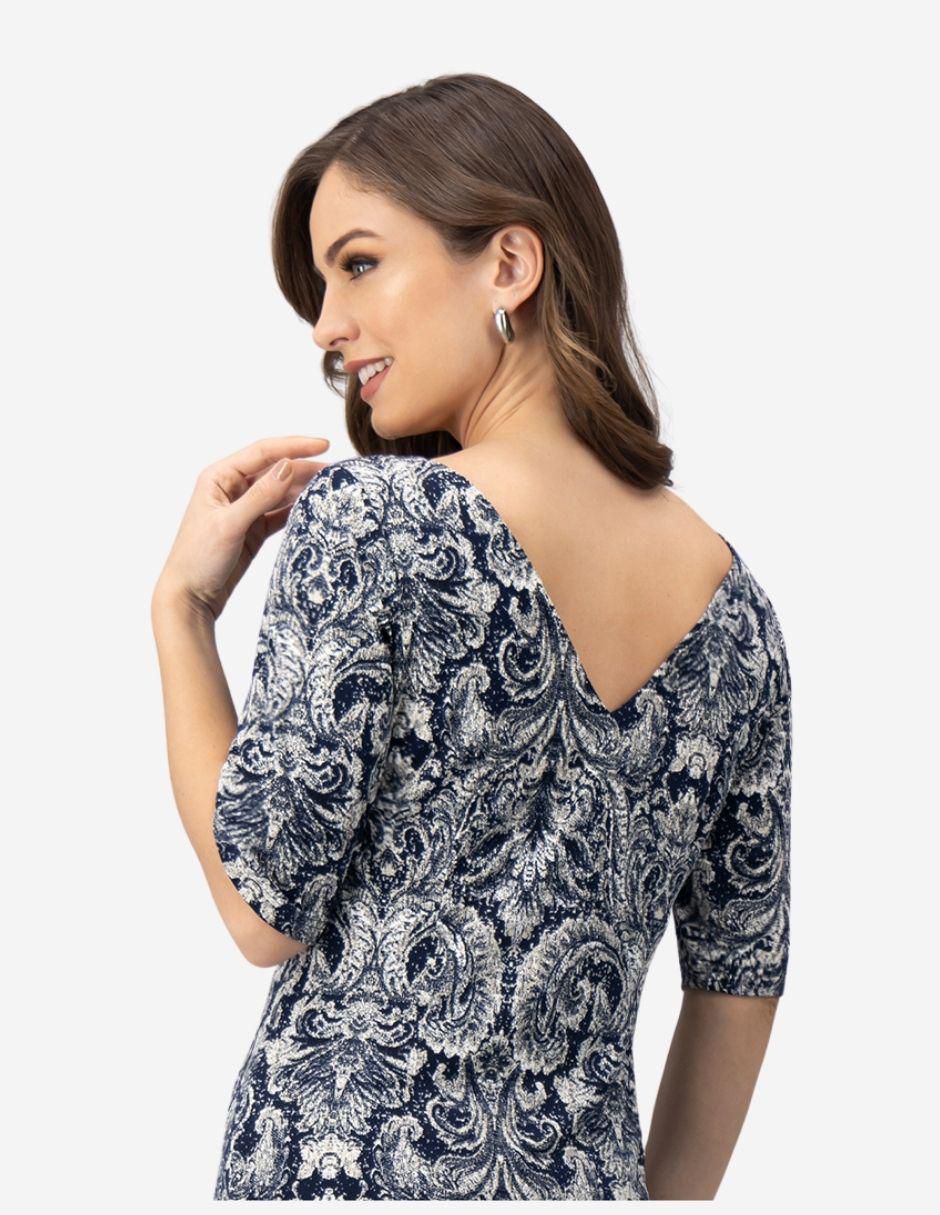 Vestido a la rodilla casual para mujer 3