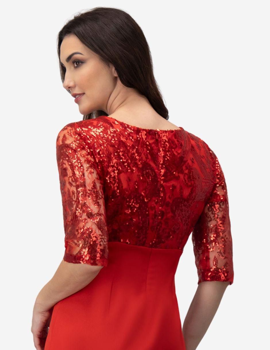 Vestido 3/4 casual para mujer 4