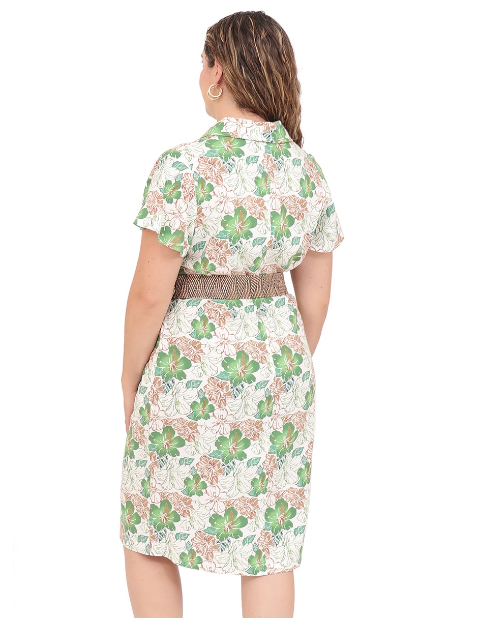 Vestido 3/4 casual para mujer 2