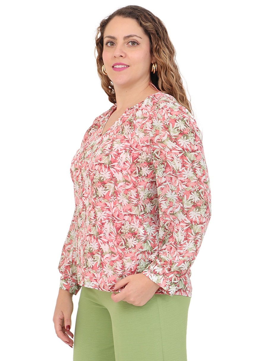 Blusa manga larga para mujer 3