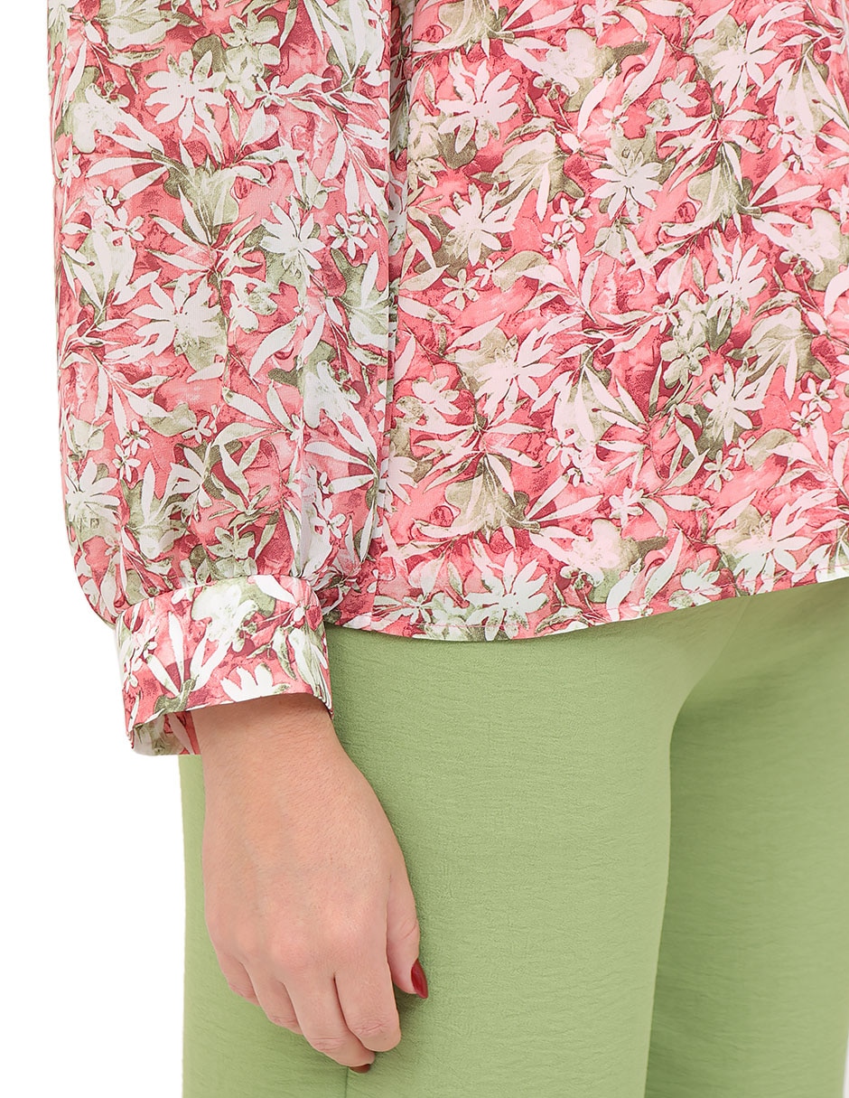 Blusa manga larga para mujer 4