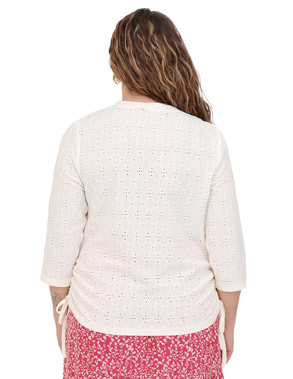Blusa manga 3/4 para mujer 2