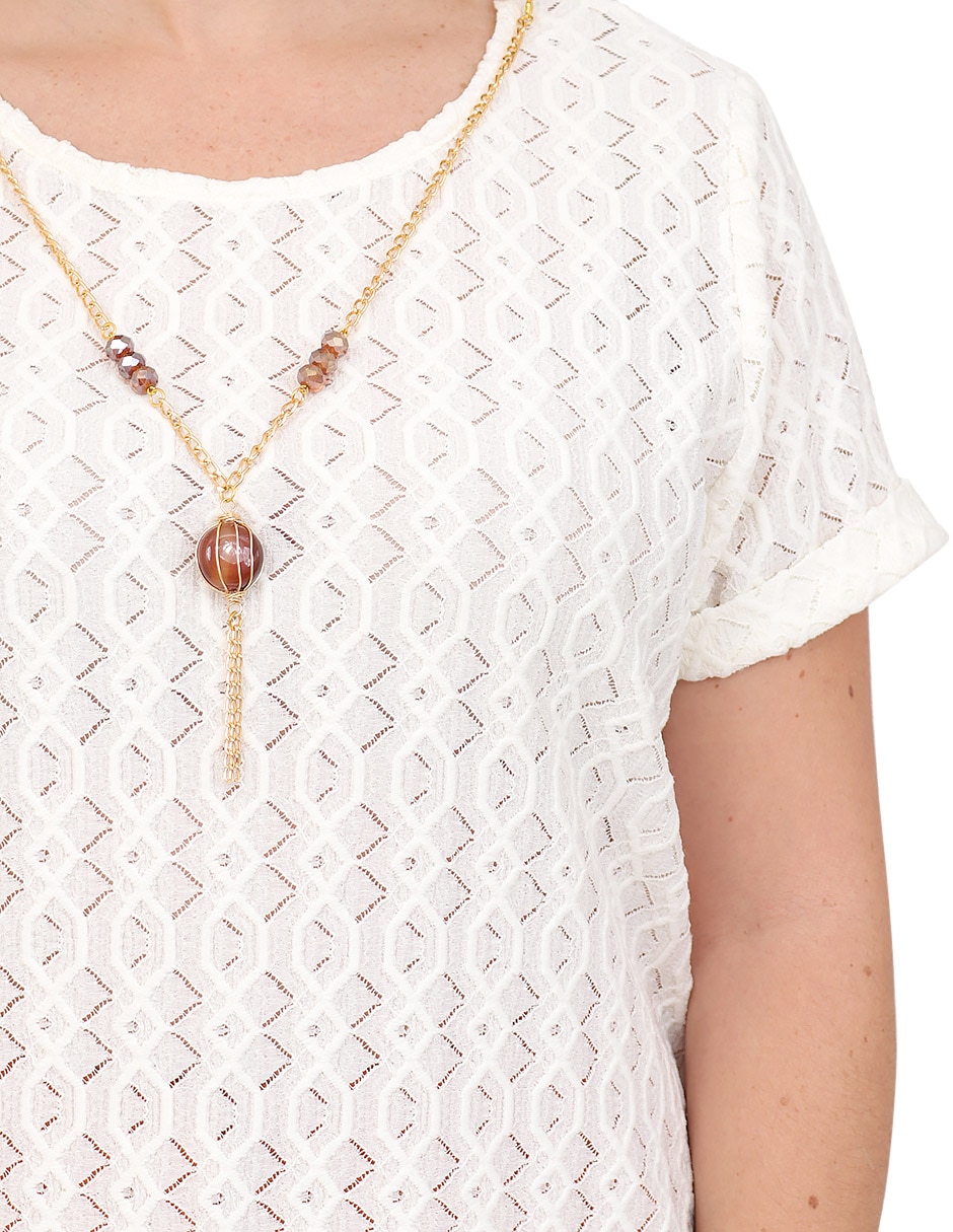 Blusa manga corta para mujer 4