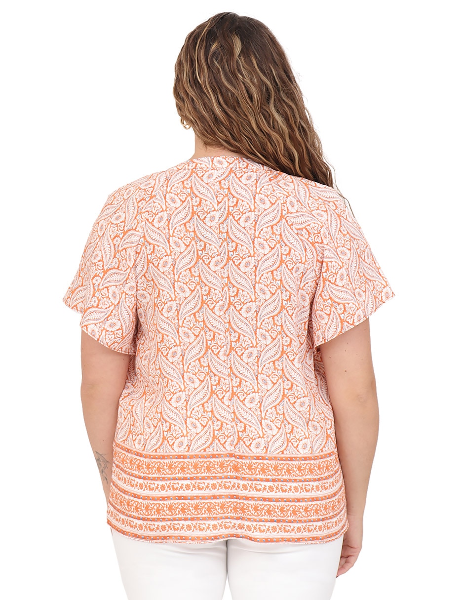 Blusa manga corta para mujer 2