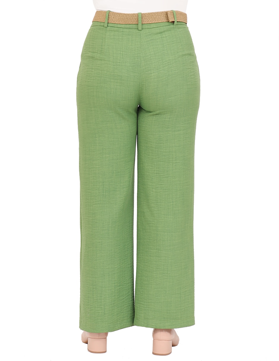Pantalón de vestir straight para mujer 2