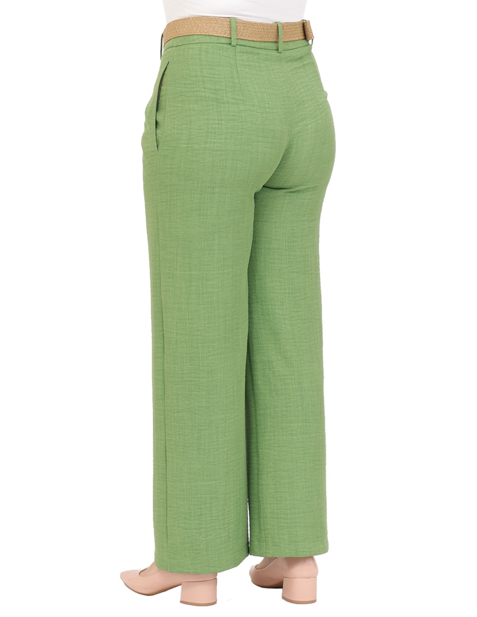 Pantalón de vestir straight para mujer 5