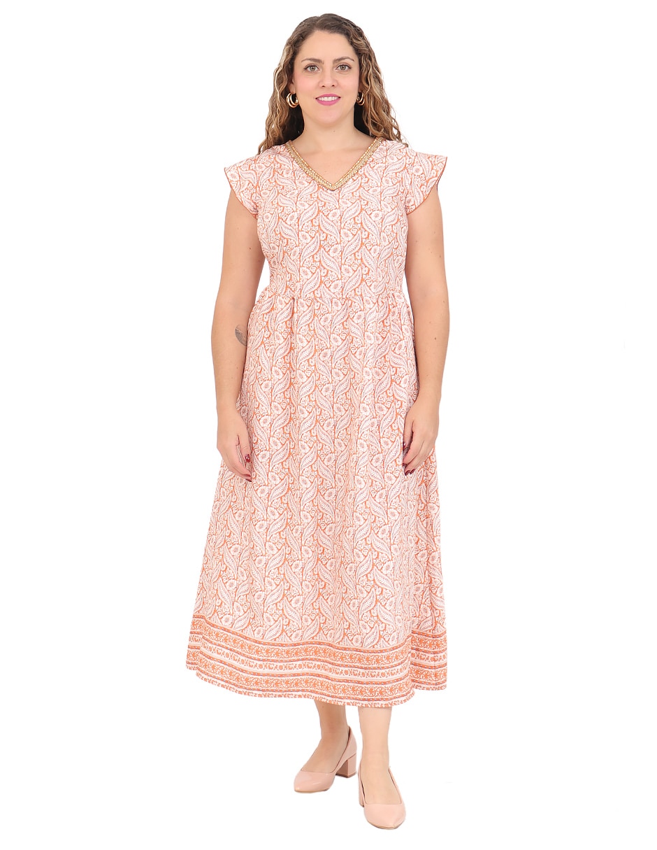 Vestido midi casual para mujer 6