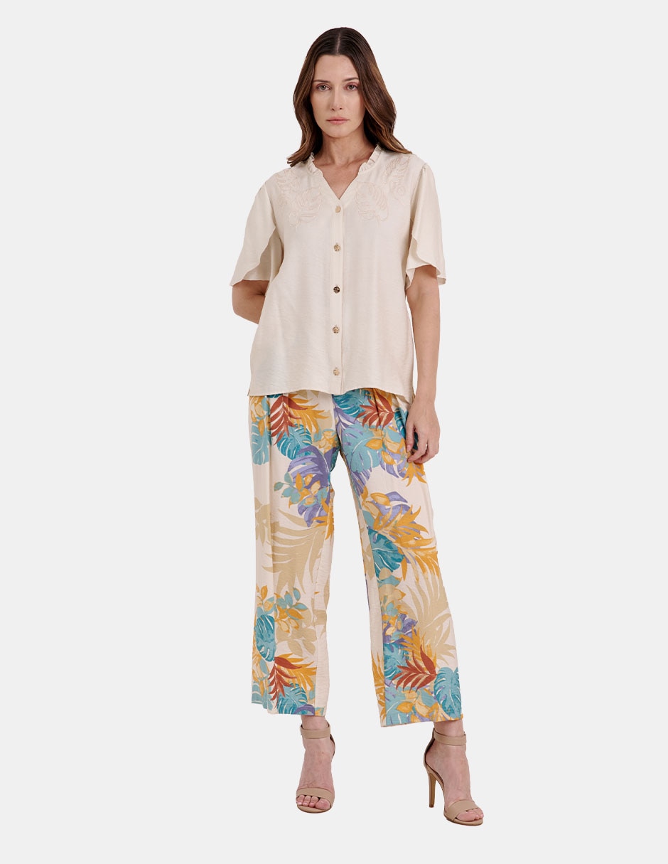 Blusa manga 3/4 para mujer 2