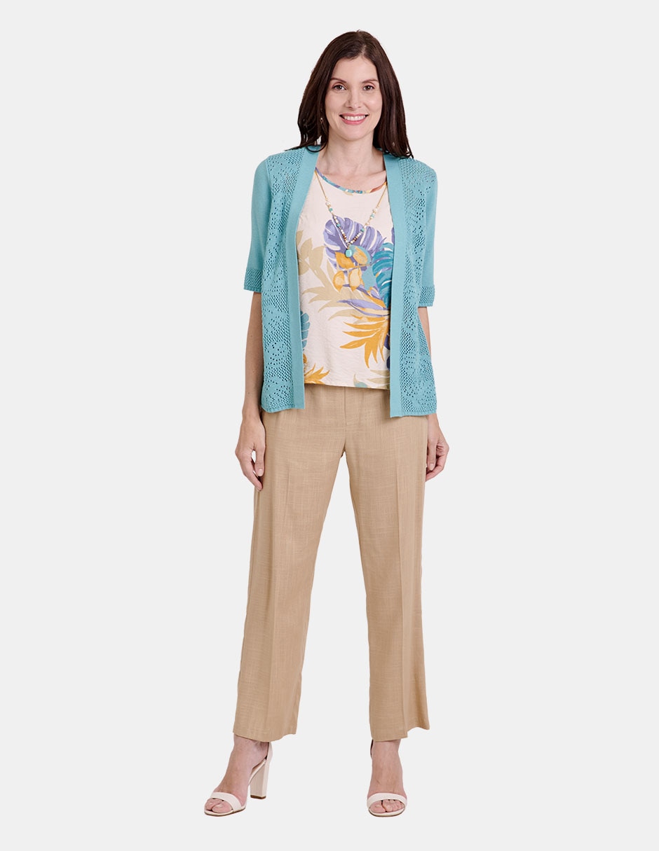 Blusa manga 3/4 para mujer 2