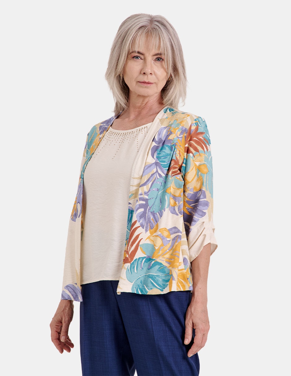 Blusa manga 3/4 para mujer 3