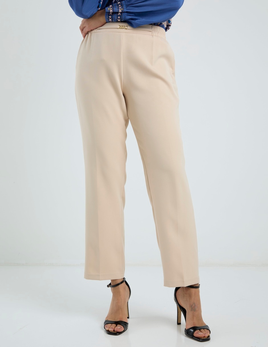 Pantalón regular para mujer