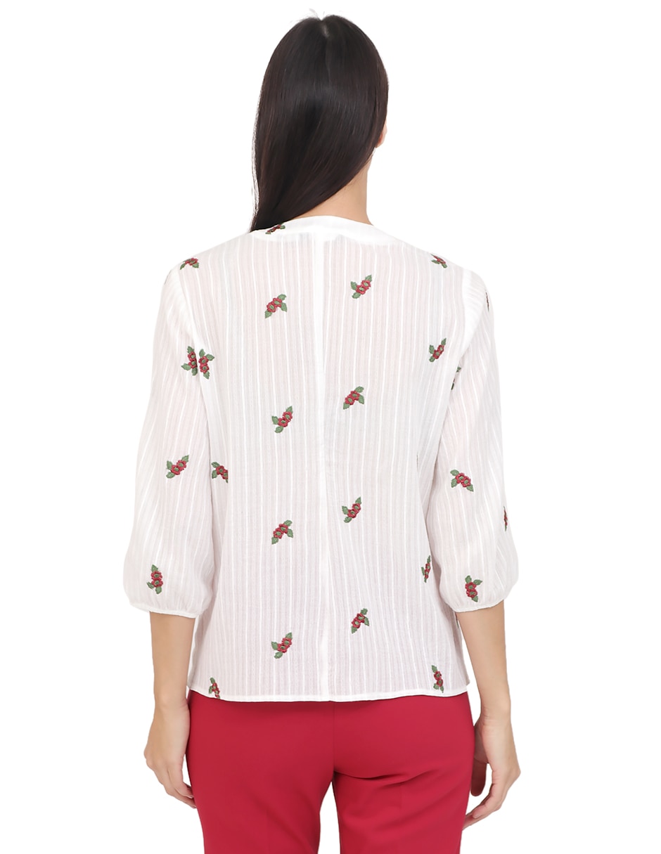 Blusa manga 3/4 para mujer 2