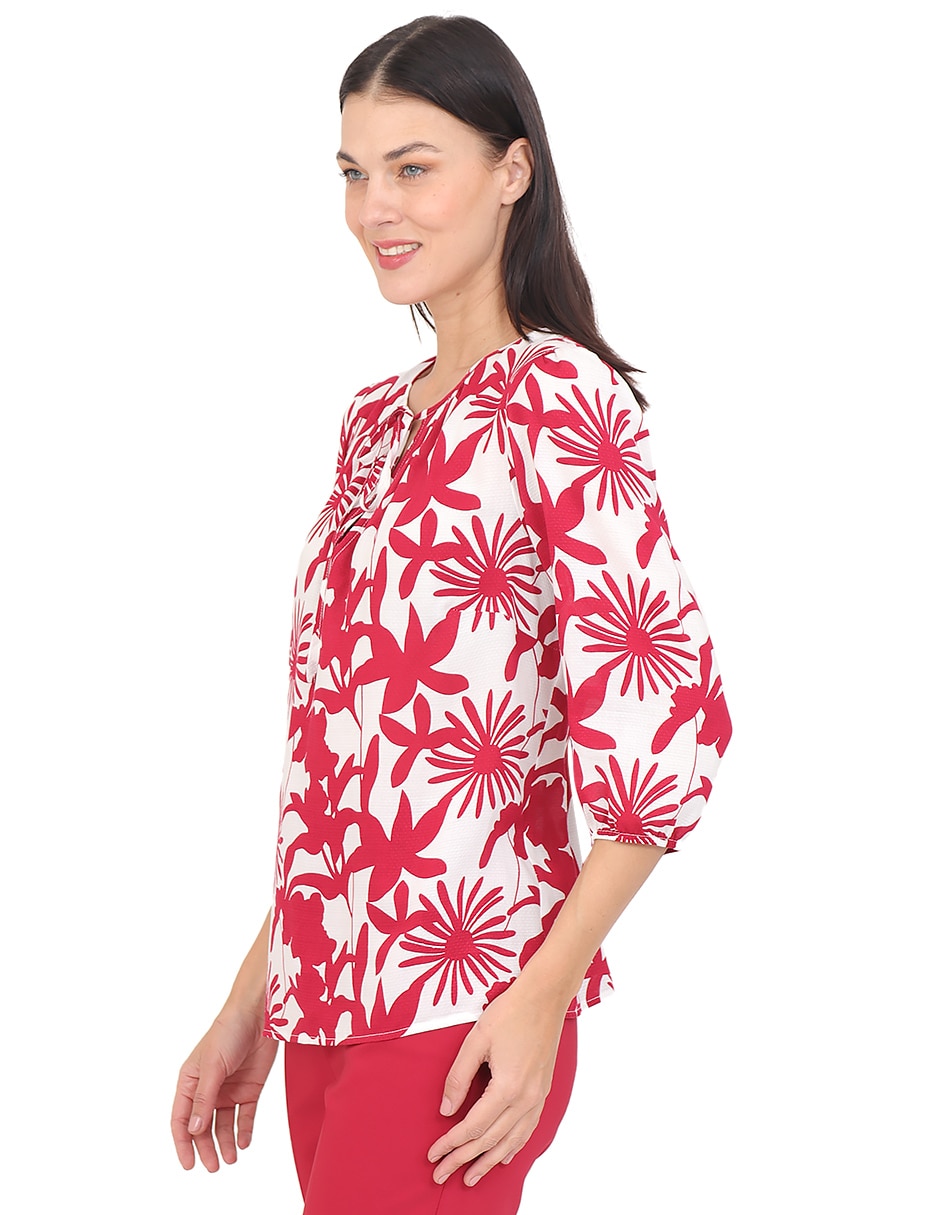 Blusa manga 3/4 para mujer 4