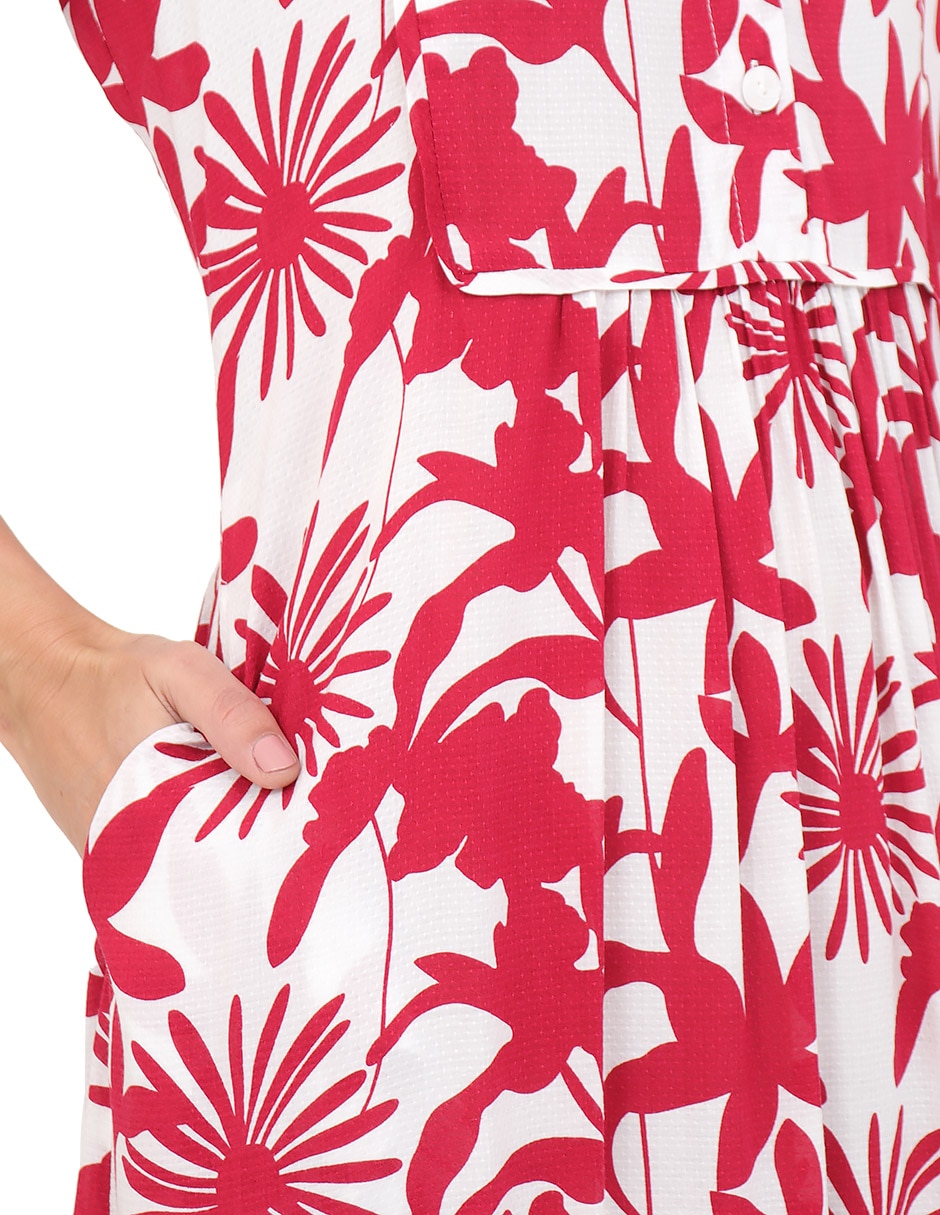 Vestido midi casual para mujer 4