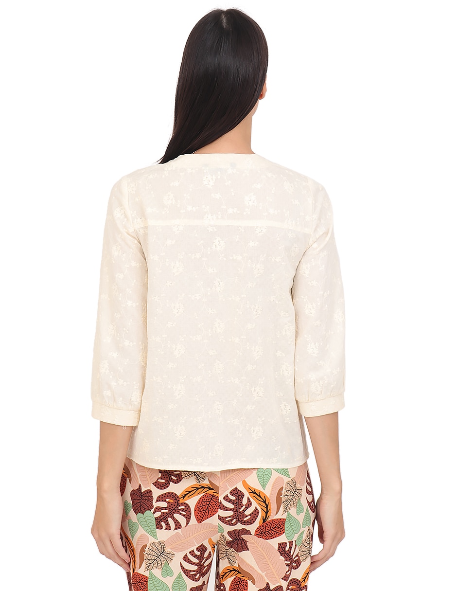 Blusa Grupo Sabadell manga 3/4 para mujer 2