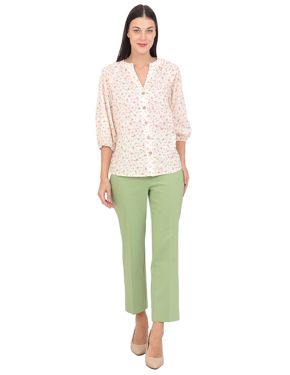 Blusa Grupo Sabadell manga 3/4 para mujer 6