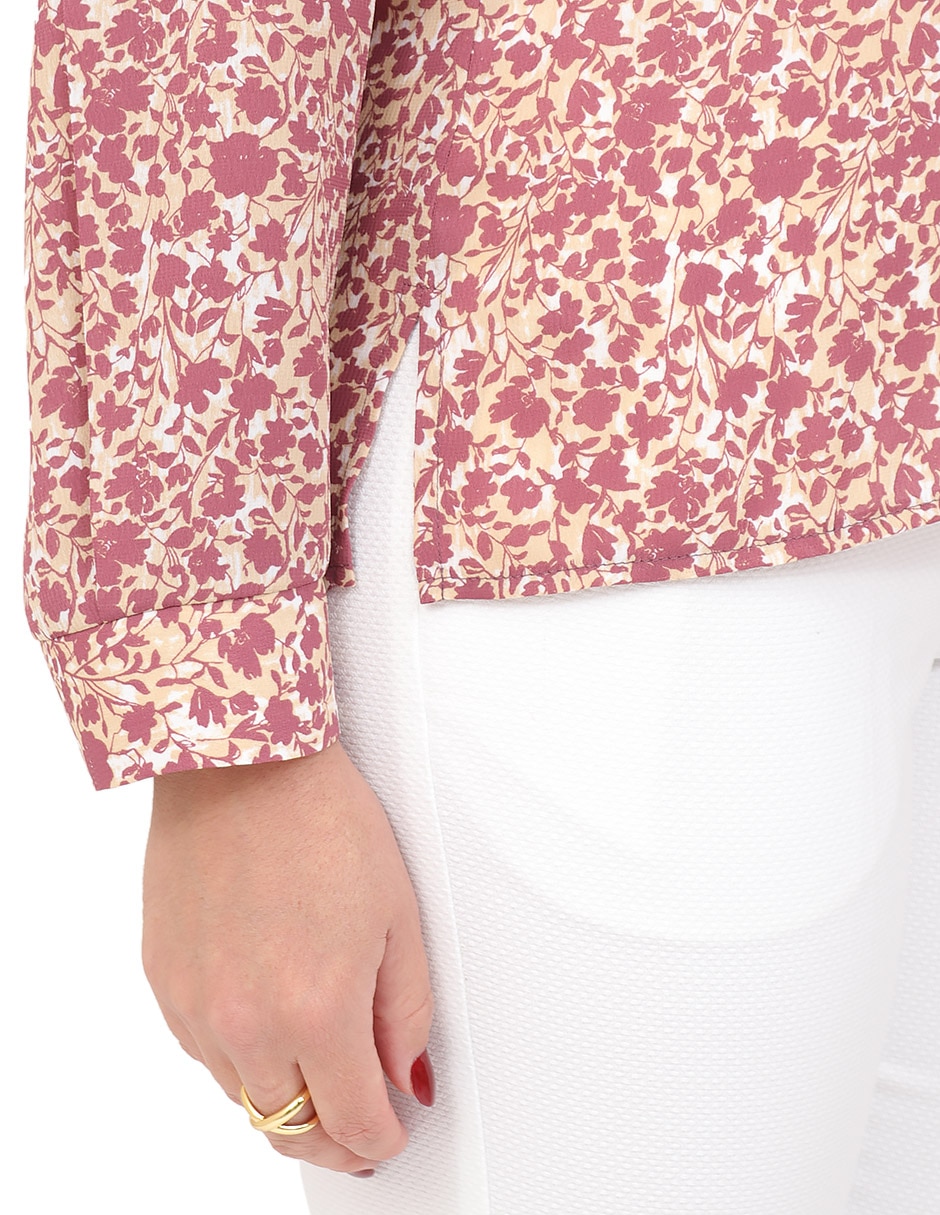 Blusa manga larga para mujer 4
