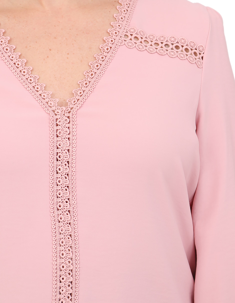 Blusa manga 3/4 para mujer 4