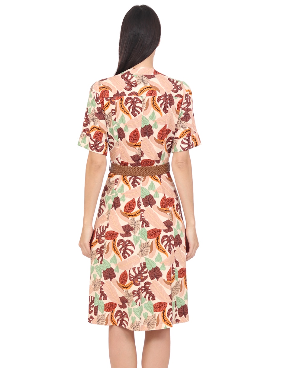 Vestido a la rodilla casual Grupo Sabadell para mujer 2