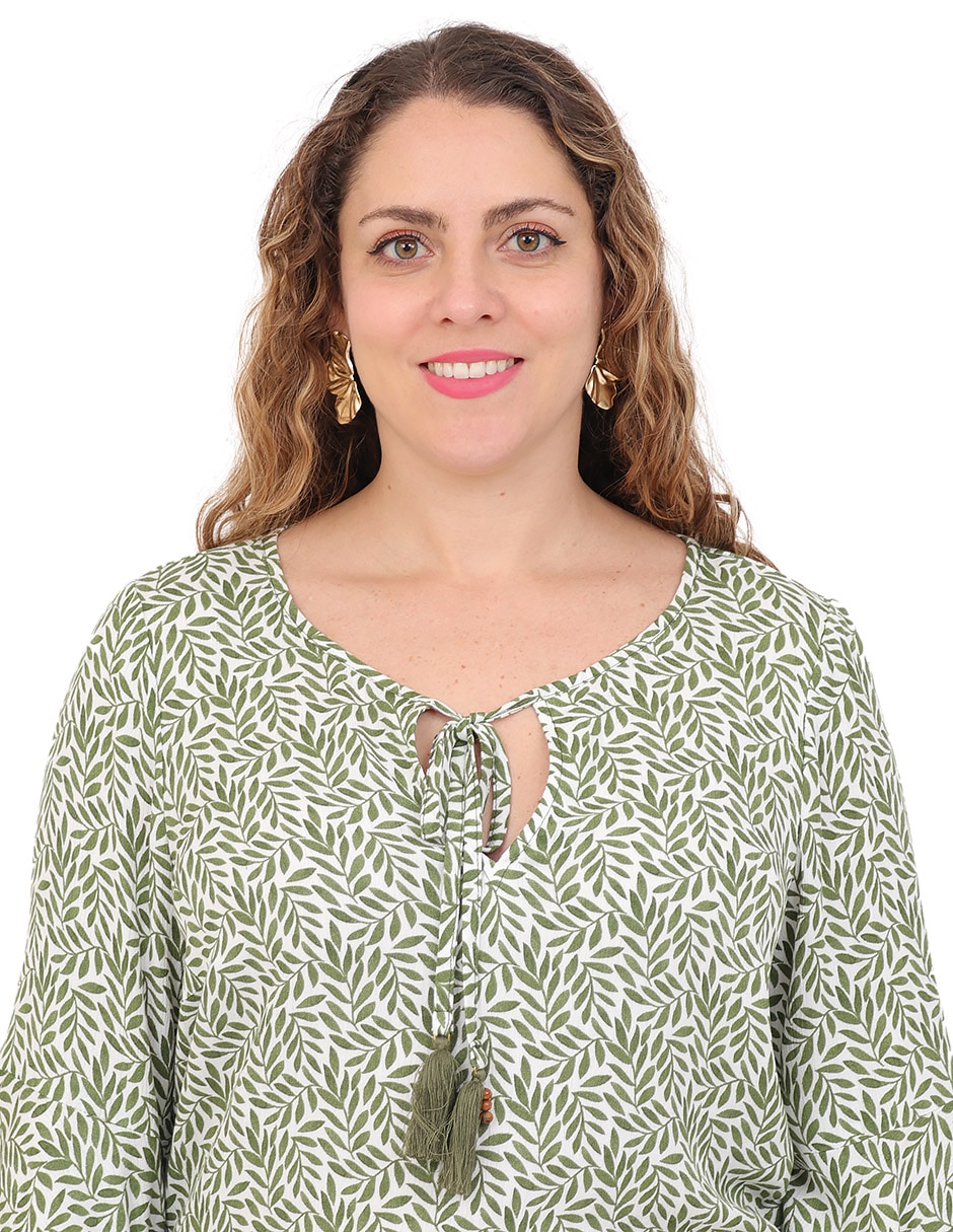 Blusa manga 3/4 para mujer 5