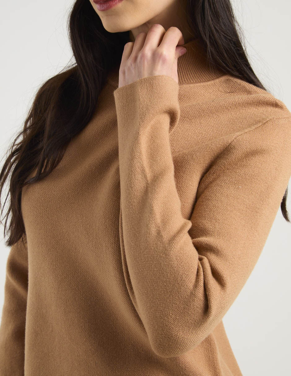 Suéter cuello alto para mujer 5