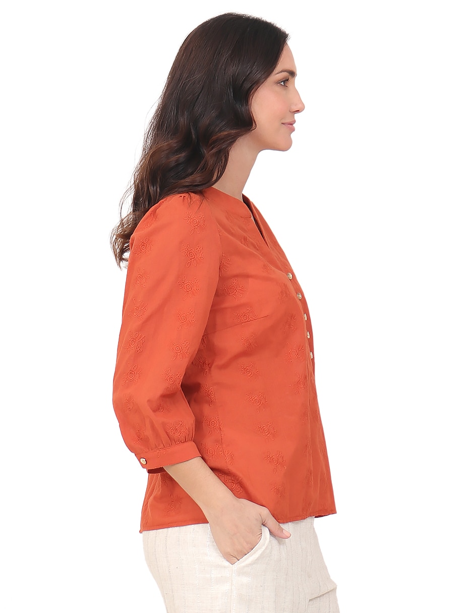 Blusa manga 3/4 para mujer 3