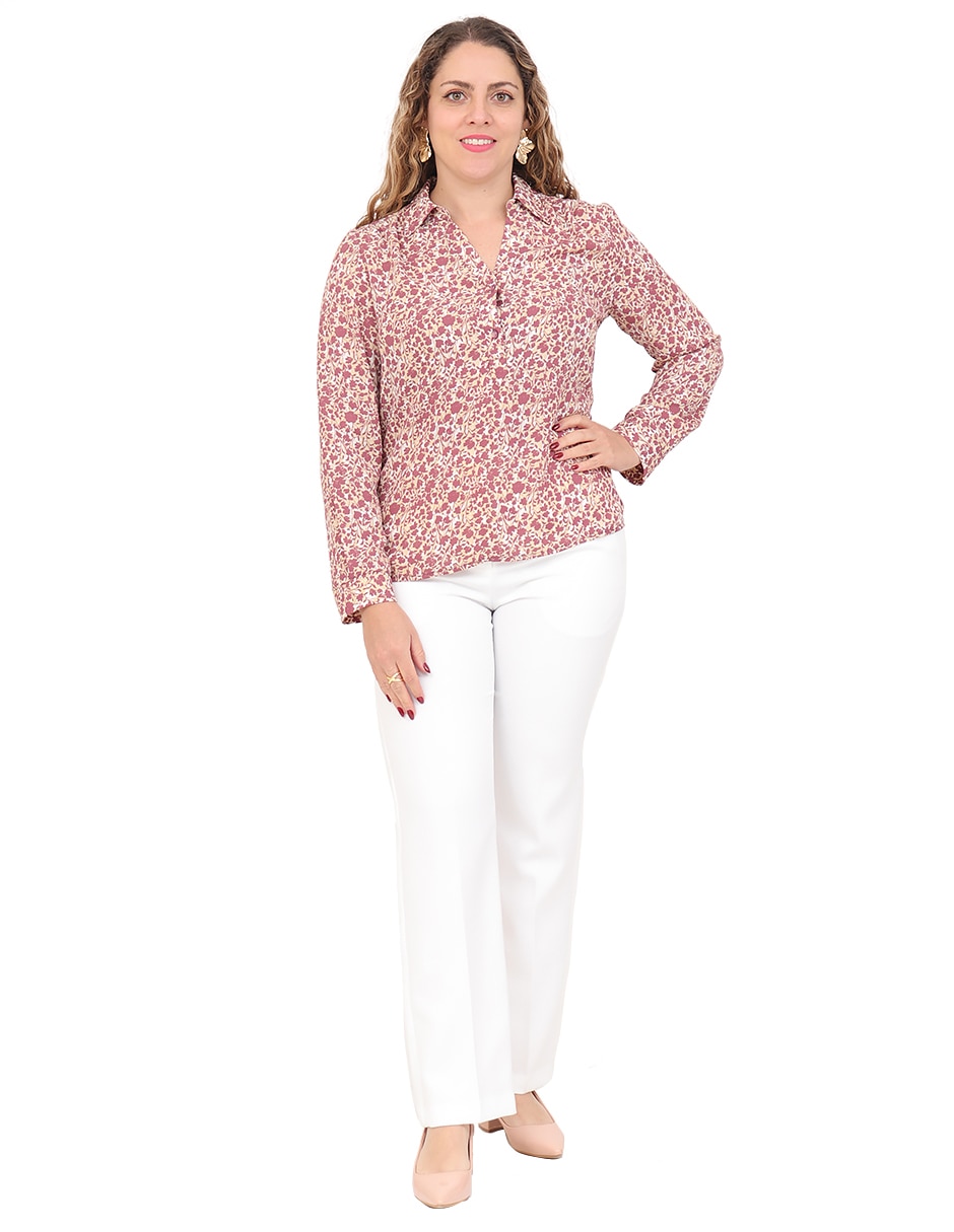 Pantalón de vestir slim para mujer 5