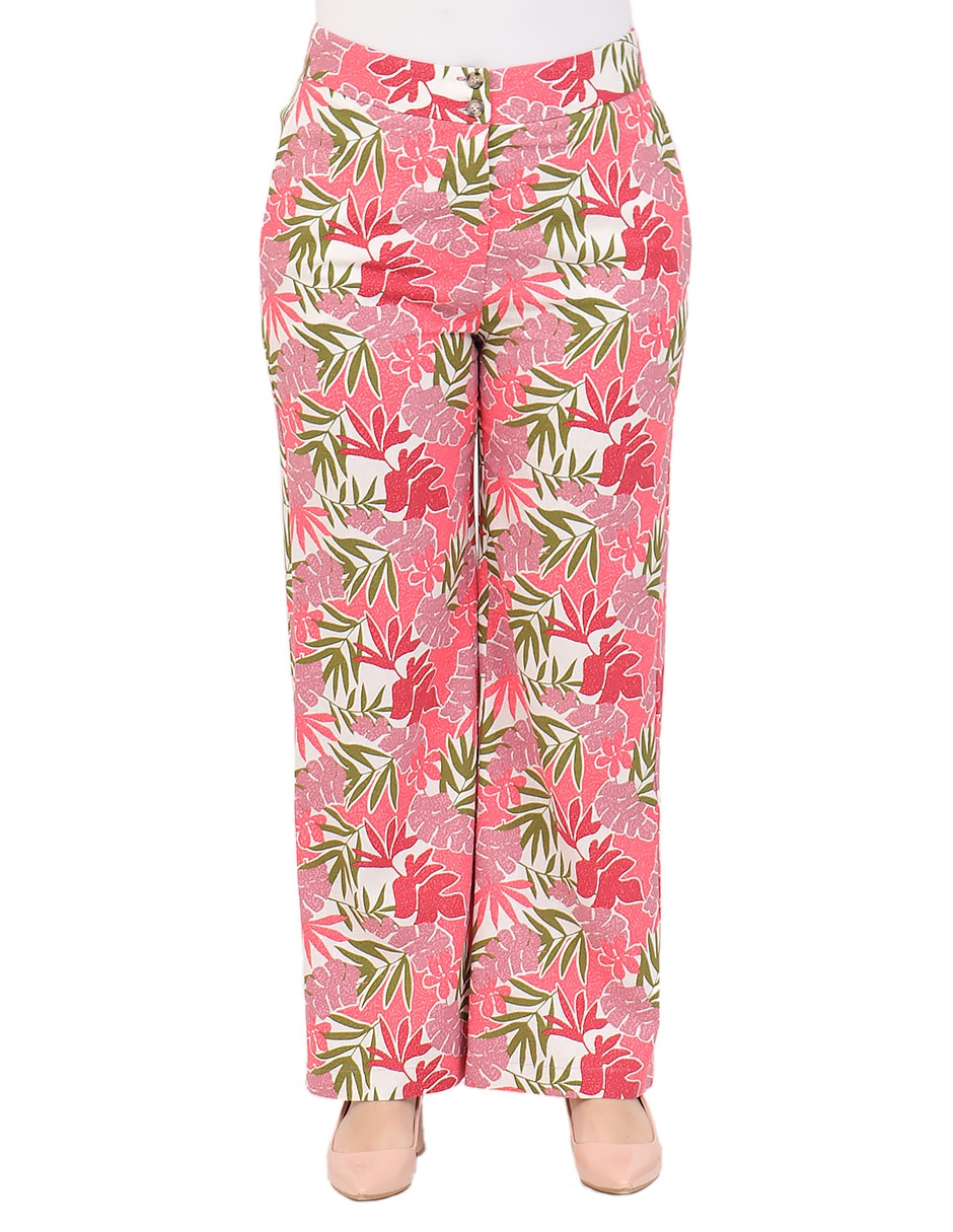 Pantalón de vestir recto para mujer