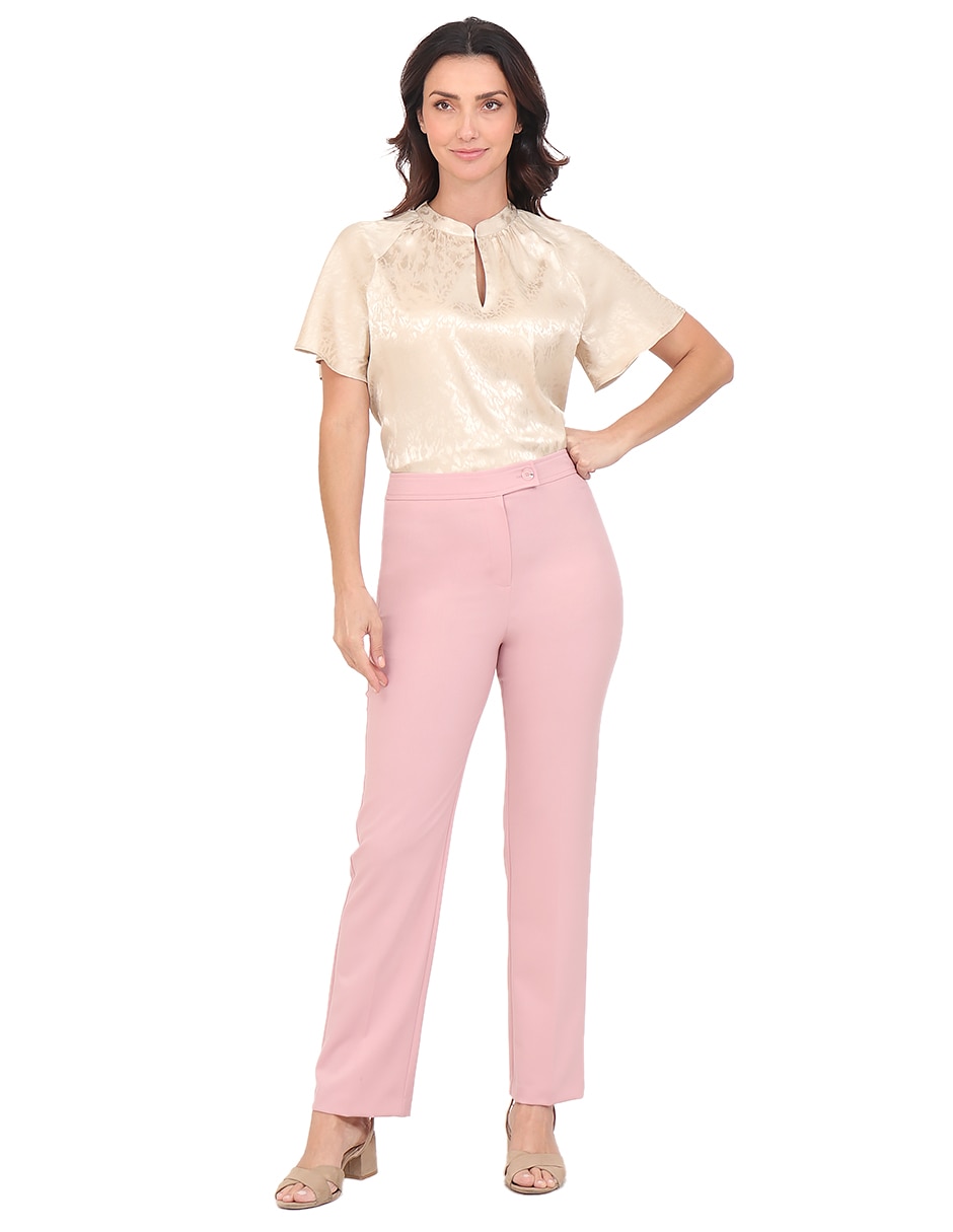 Pantalón de vestir slim para mujer 5