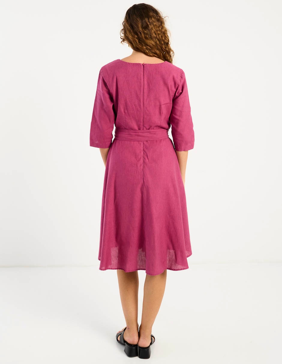 Vestido 3/4 casual para mujer 6