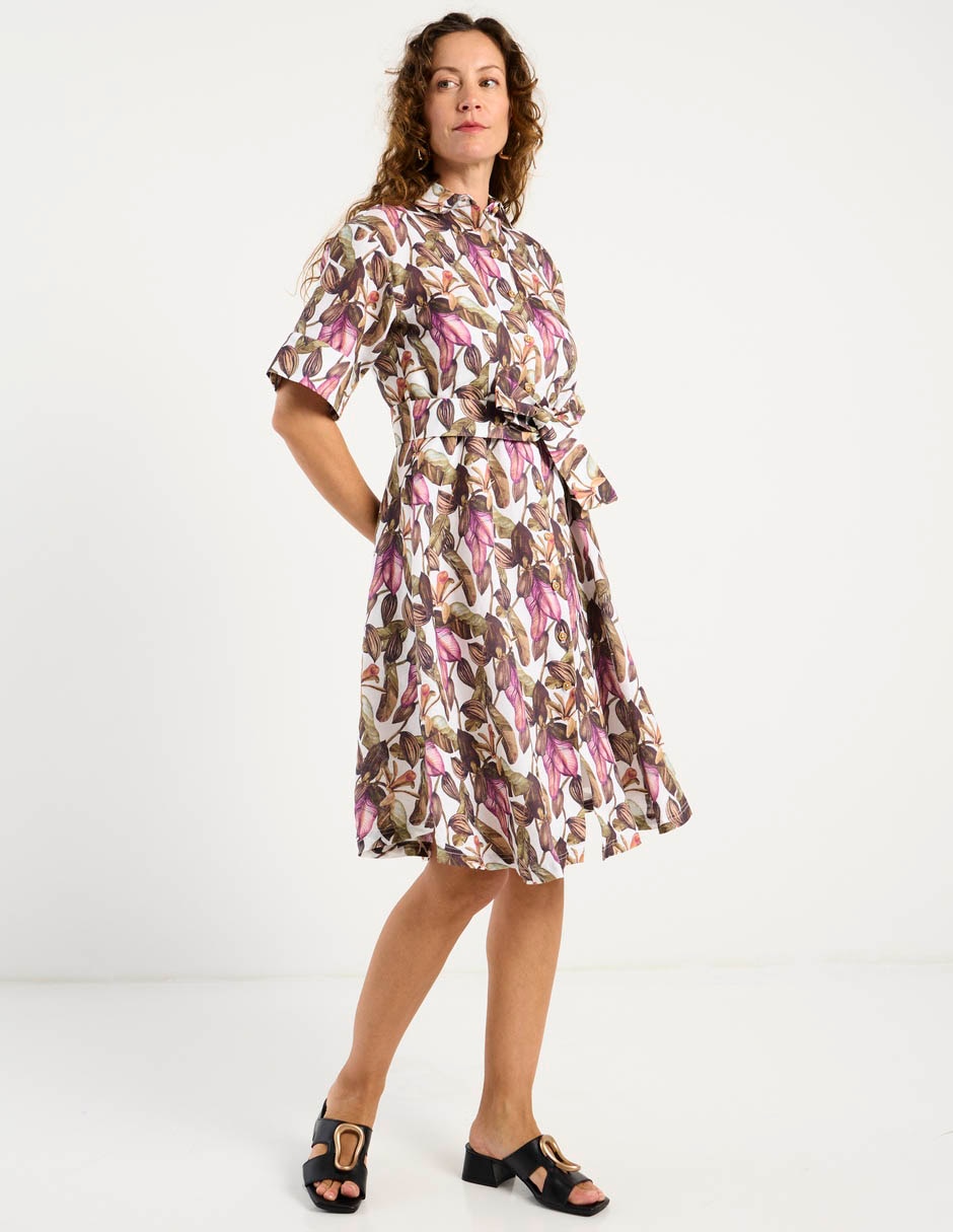 Vestido 3/4 casual para mujer 2