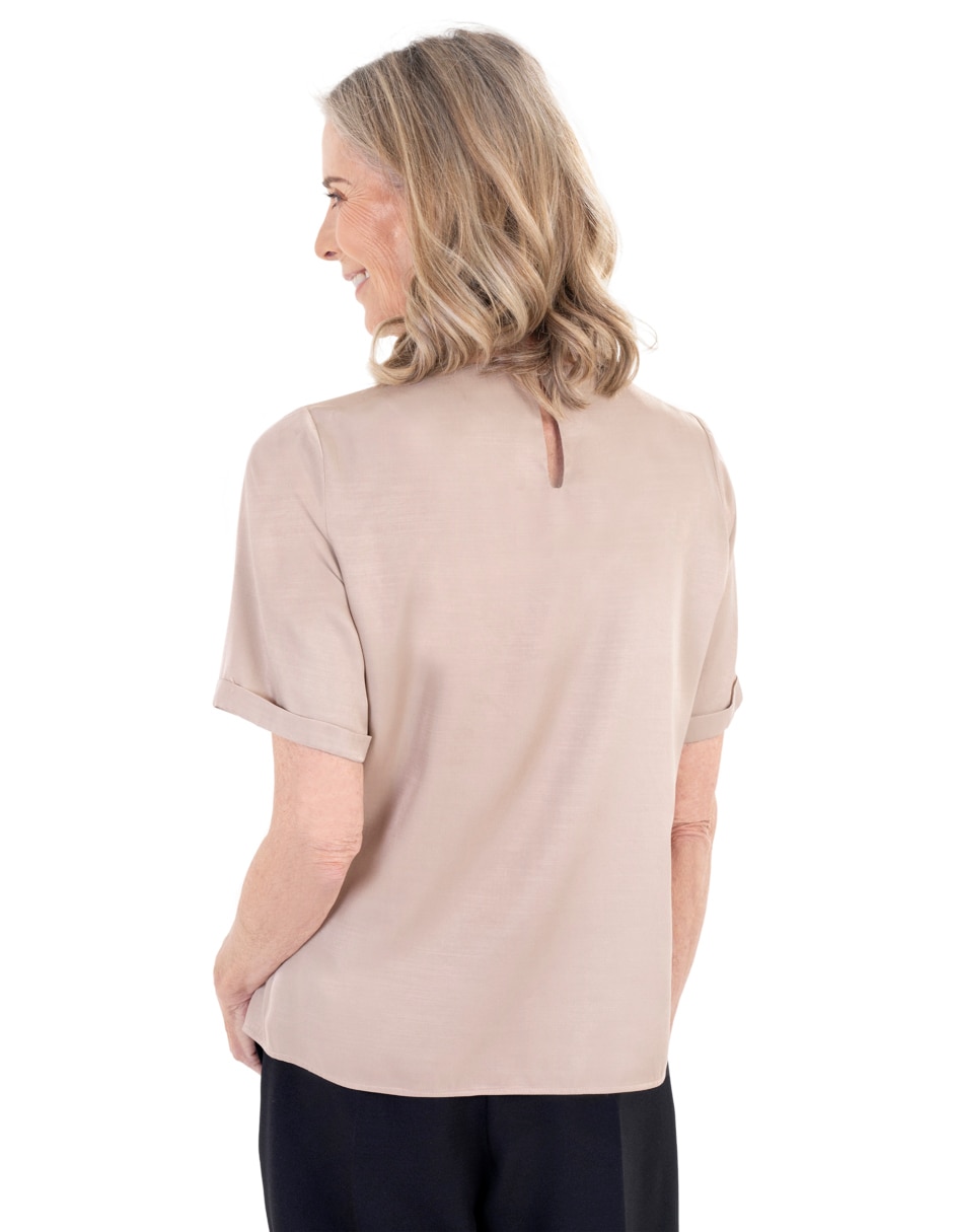 Blusa manga corta para mujer 2