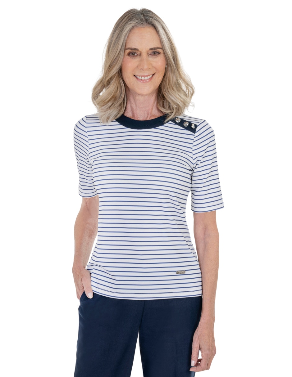 Blusa manga corta para mujer Blusa manga corta para mujer