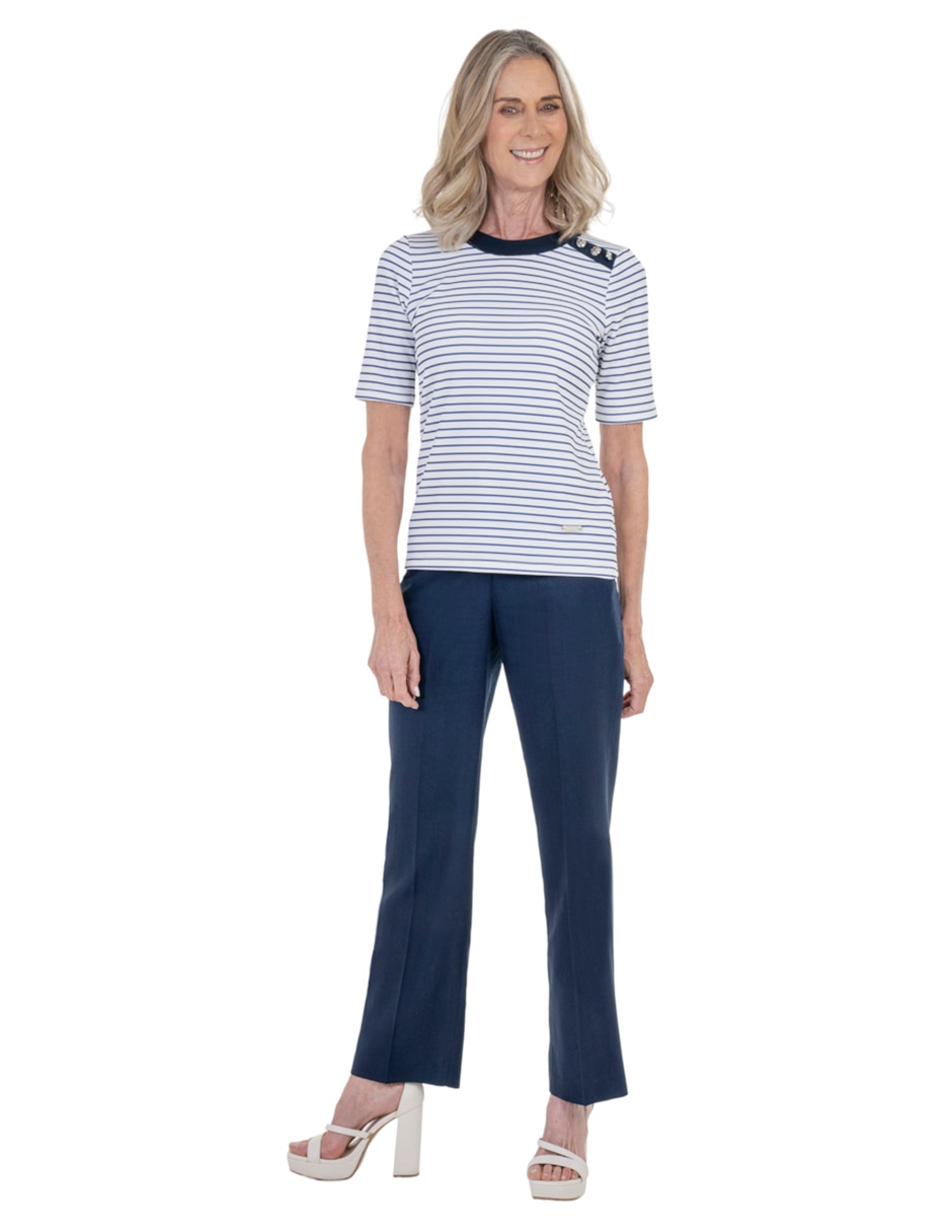 Blusa manga corta para mujer 2