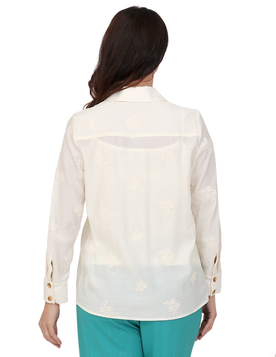Blusa manga larga para mujer 2