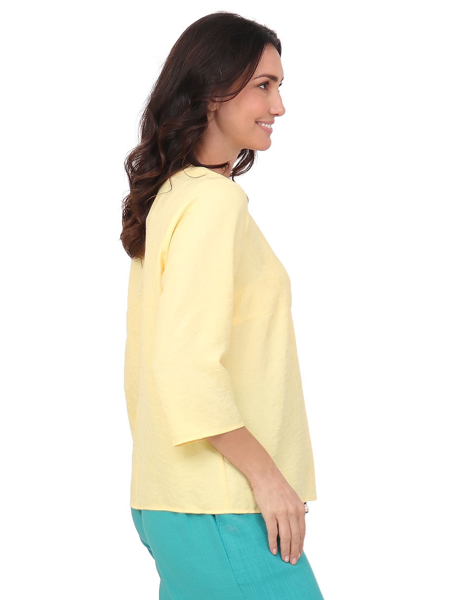 Blusa manga 3/4 para mujer 3